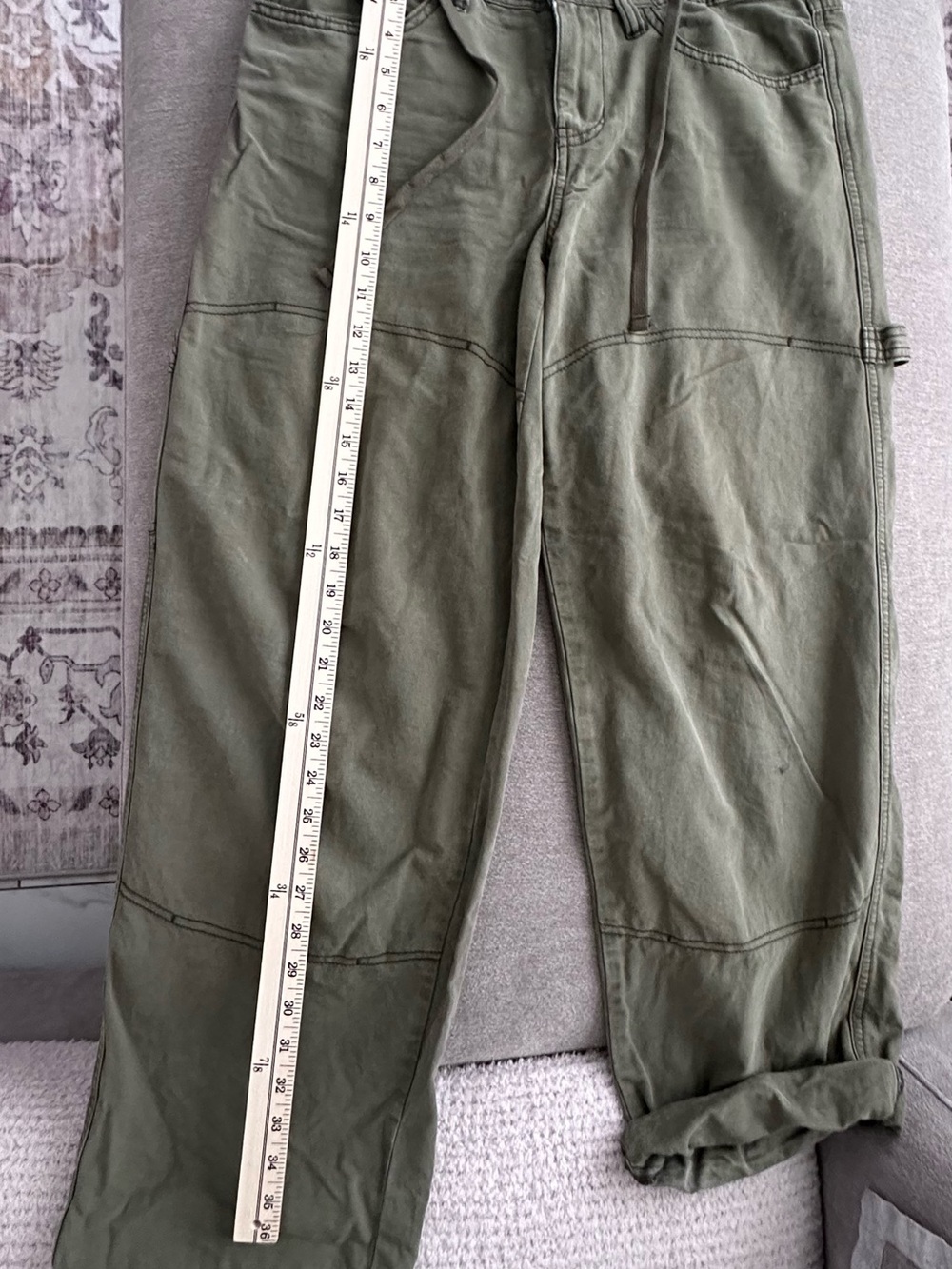 wild fable Olive Green Cargo Pants - Picture 1 of 5